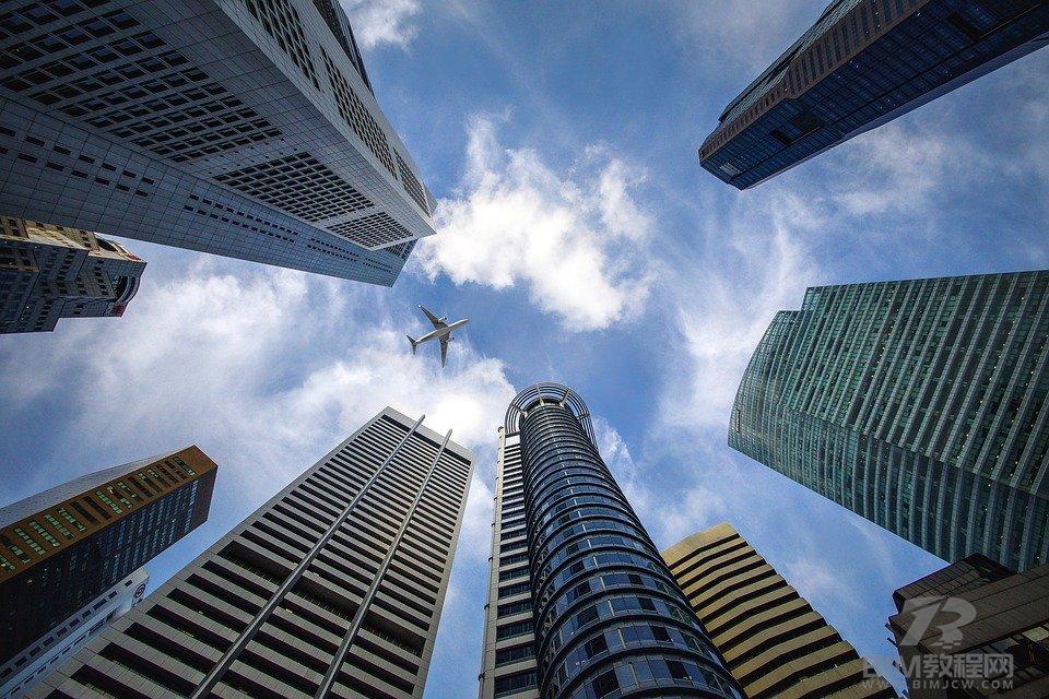 Skyscrapers, Singapore, City, Sky, Buildings