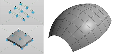 3种Revit曲面嵌板效果的画法