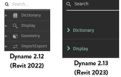 Revit2023中Dynamo的变化2