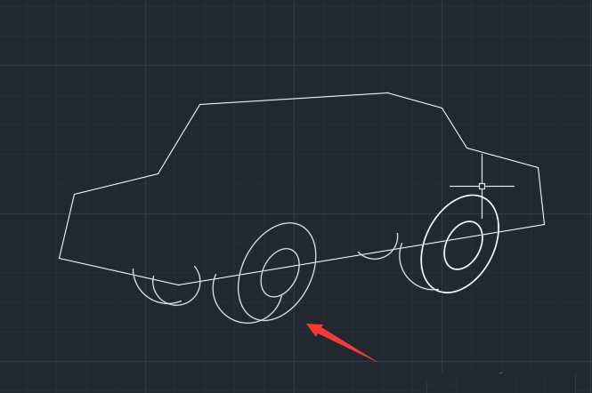 CAD绘制小轿车的步骤