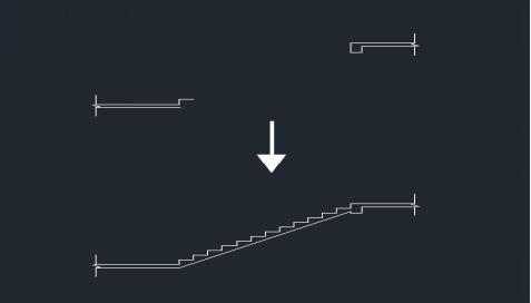 CAD中怎么快速绘制楼梯？